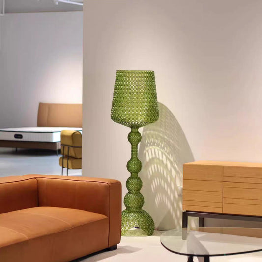The Neoclassic Lattice Polymer Floor Lamp